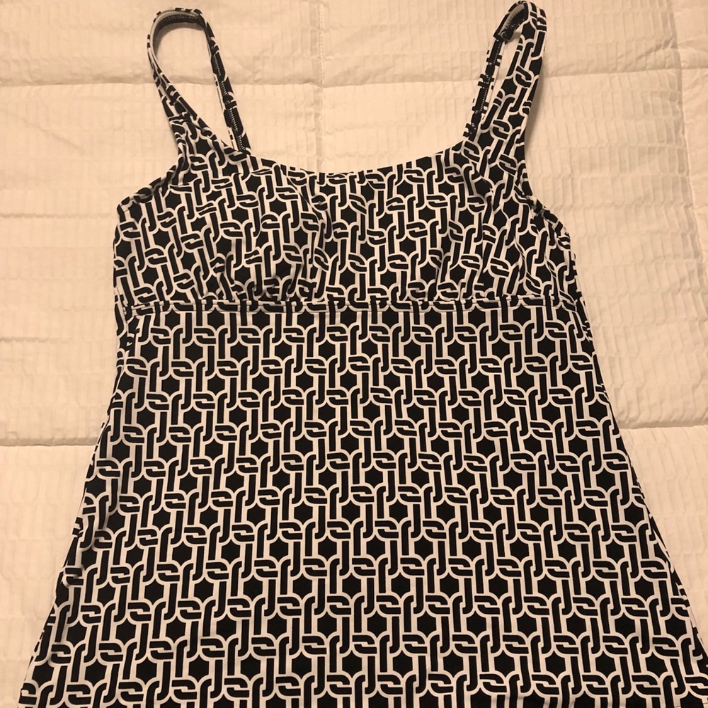 Brand new square neck swim top